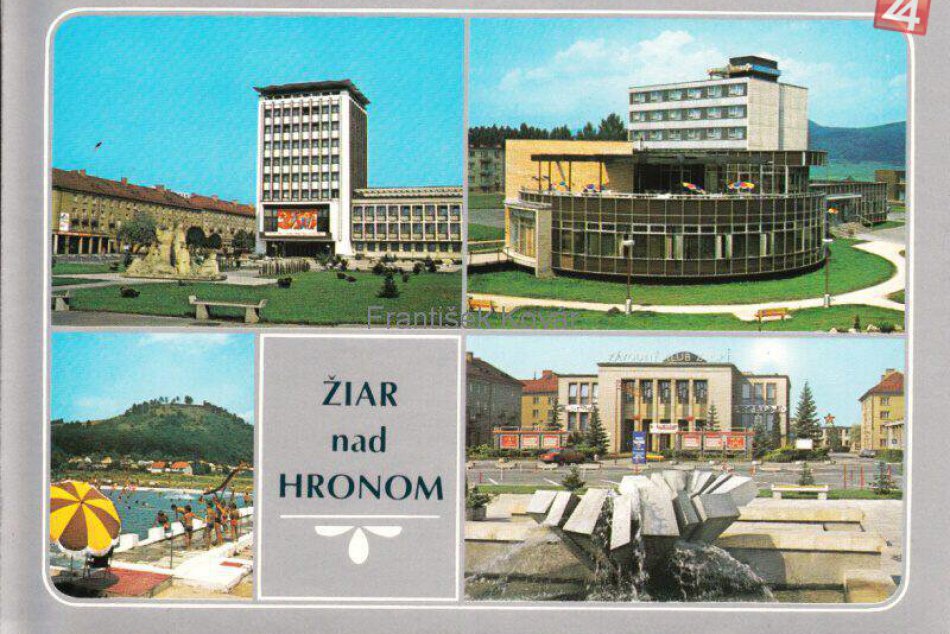 Retro tvár nášho mesta: Žiar nad Hronom na starých pohľadniciach