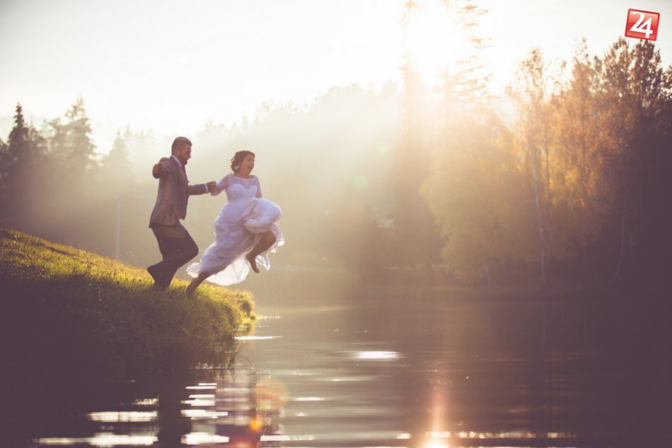 Bláznivé svadobné fotky