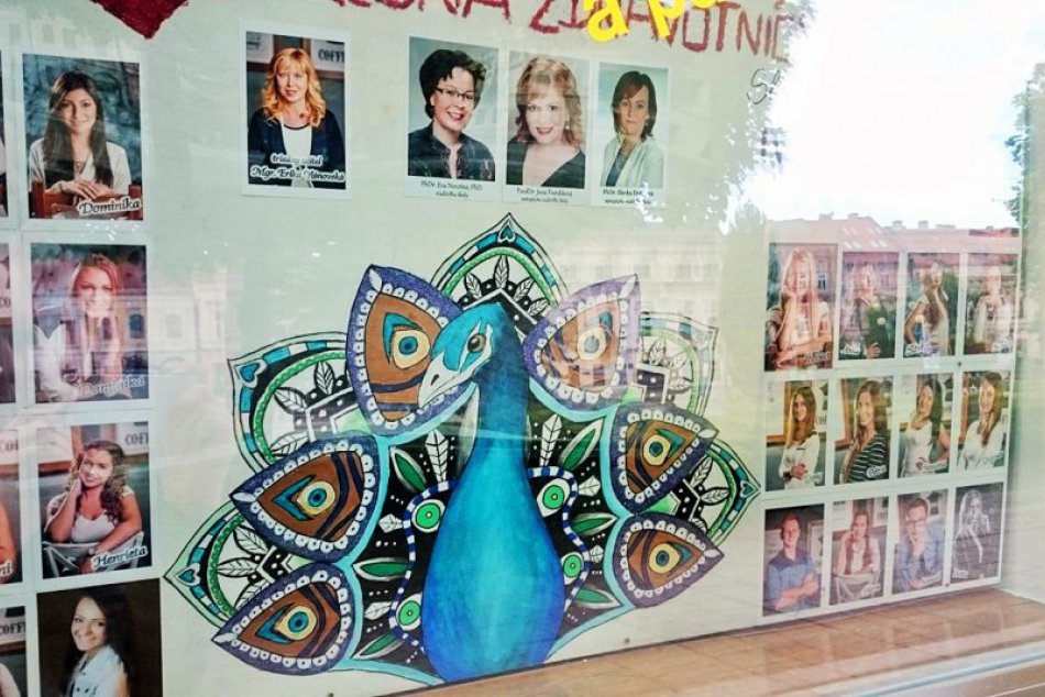 FOTOGALÉRIA: Centrum Prešova oživili tablá maturantov