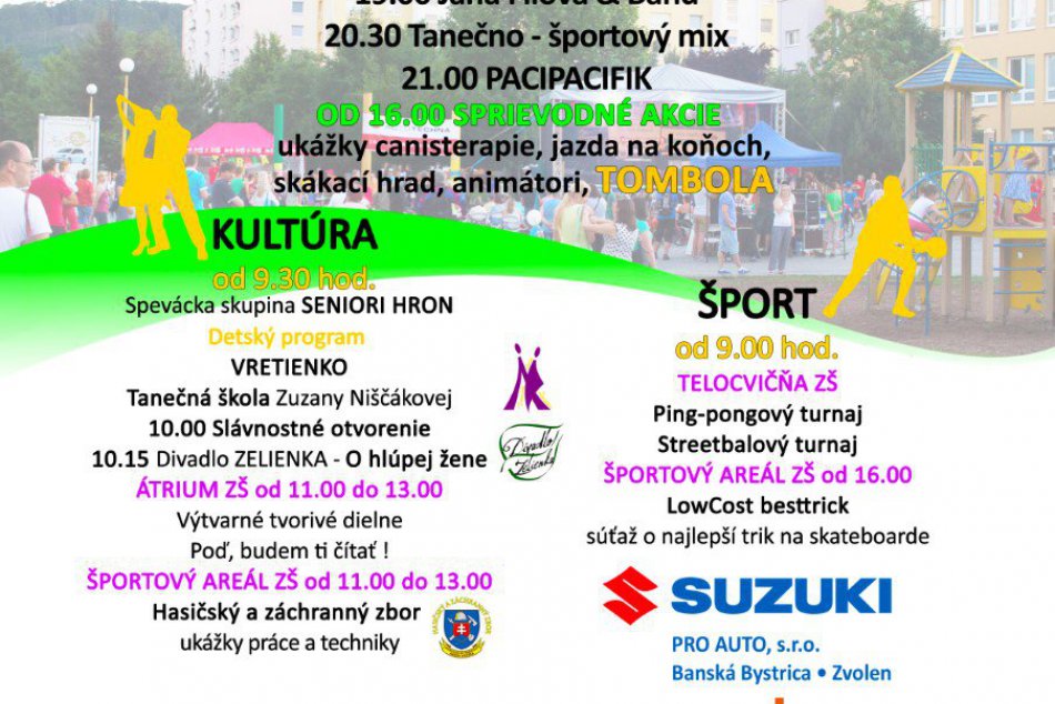 Plagát ku Dňu sídliska Západ