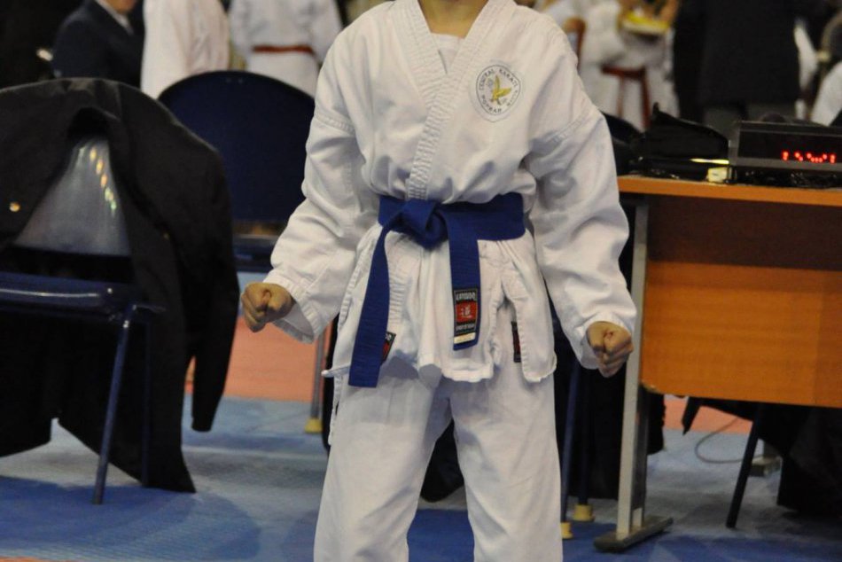 Central karate klub Poprad na MSR v karate žiakov