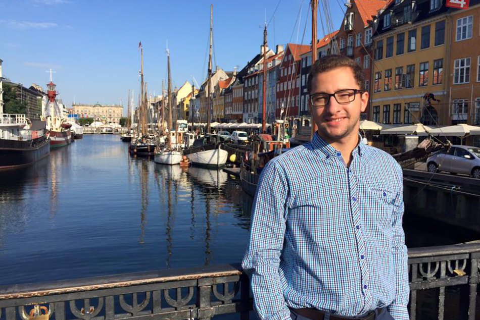 FOTO: Daniel Csúr, študent, ktorý sa dostal do Oxfordu