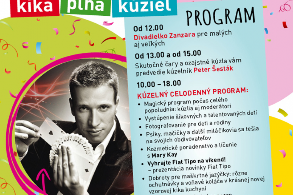 Kúzelný deň detí s Kikou