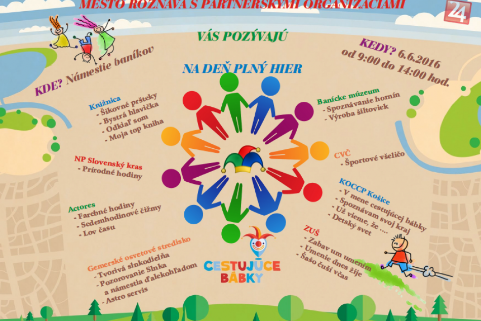 Obrazom: Deň detí na námestí v Rožňave