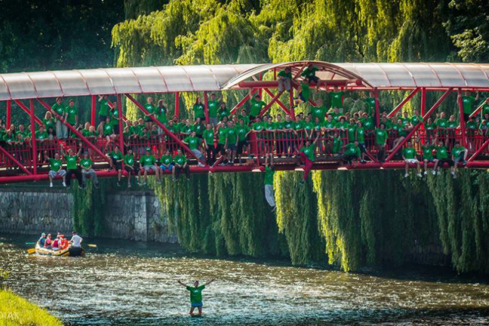 FOTO: Pod Urpín mieria mladí nadšenci umenia pohybu
