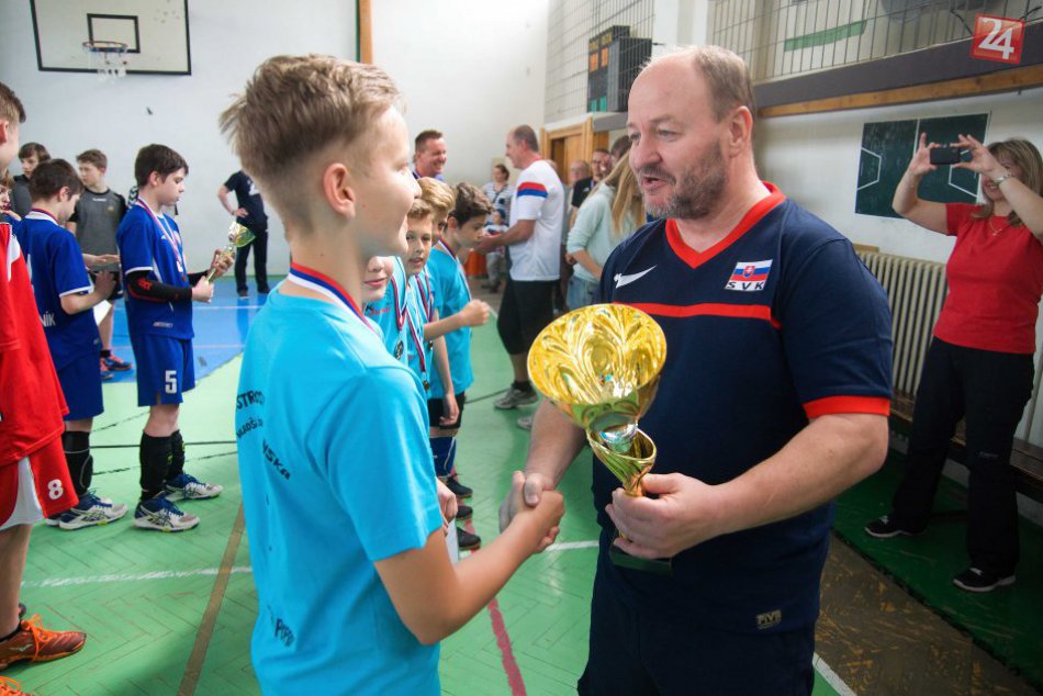 volejbal mladších žiakov VK Poprad