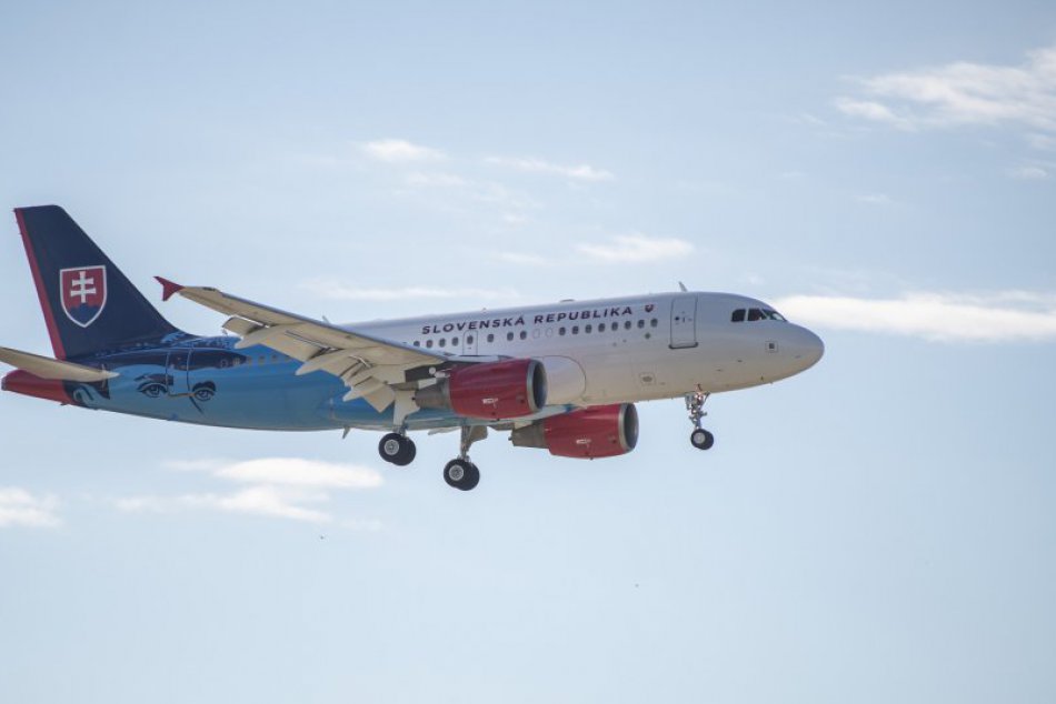 V Bratislave pristál nový vládny Airbus