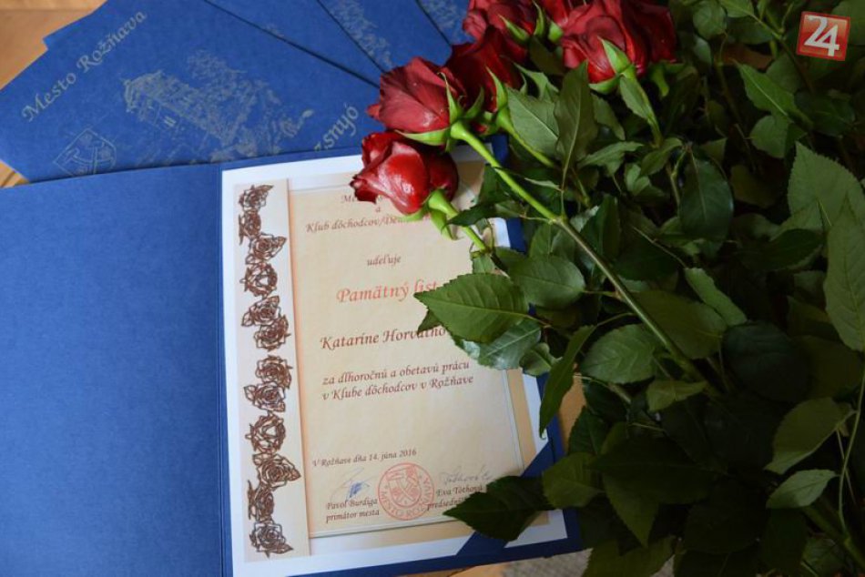 Obrazom: 45. výročie založenia klubu dôchodcov, Rožňava