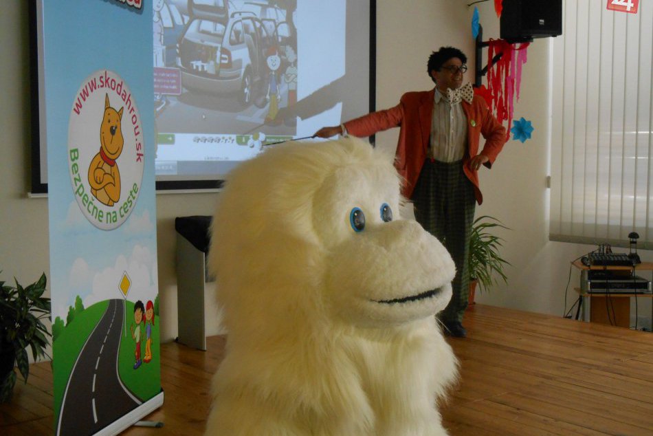 Multimediálny projekt Škoda hrou o bezpečnosti na cestách.