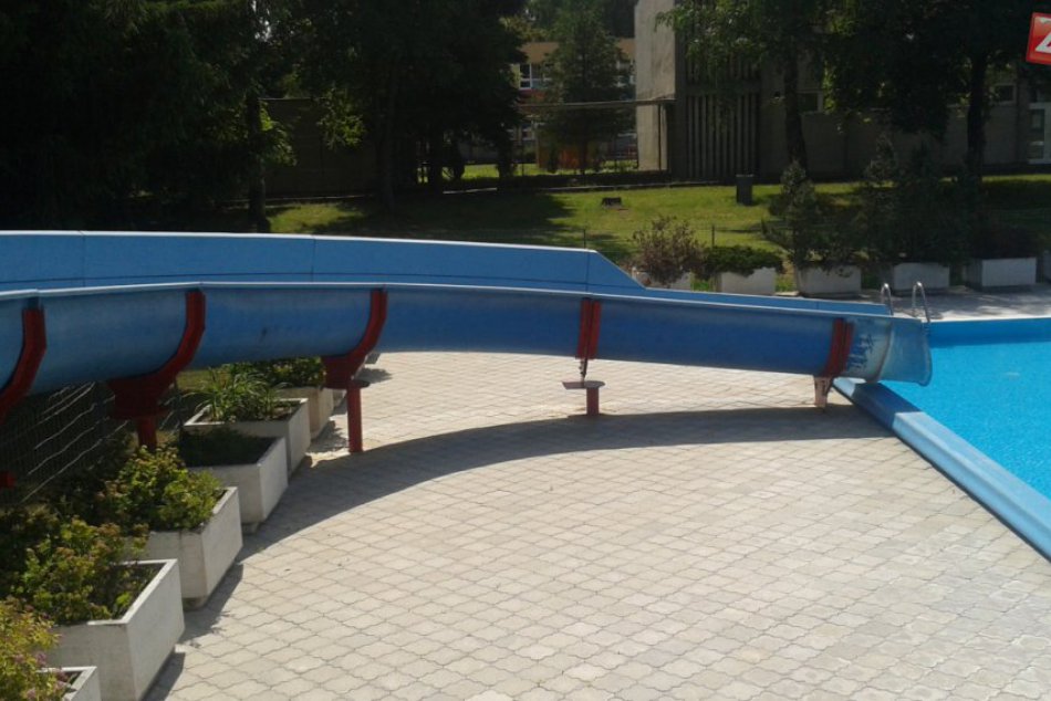 Považskobystrické kúpalisko: Tobogan pripravený na sezónu