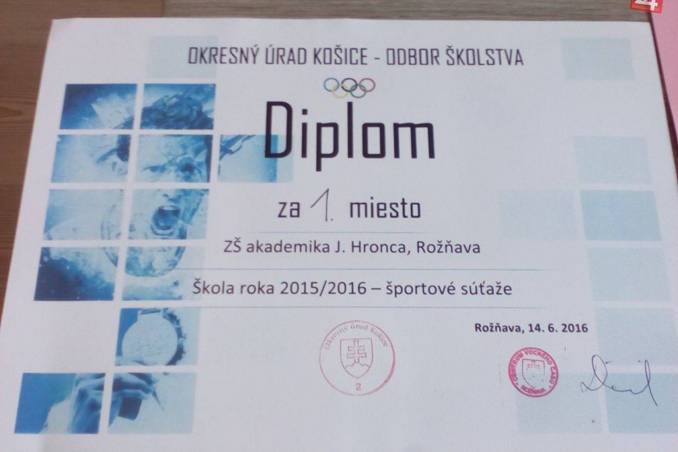 Obrazom: Škola roka v okrese