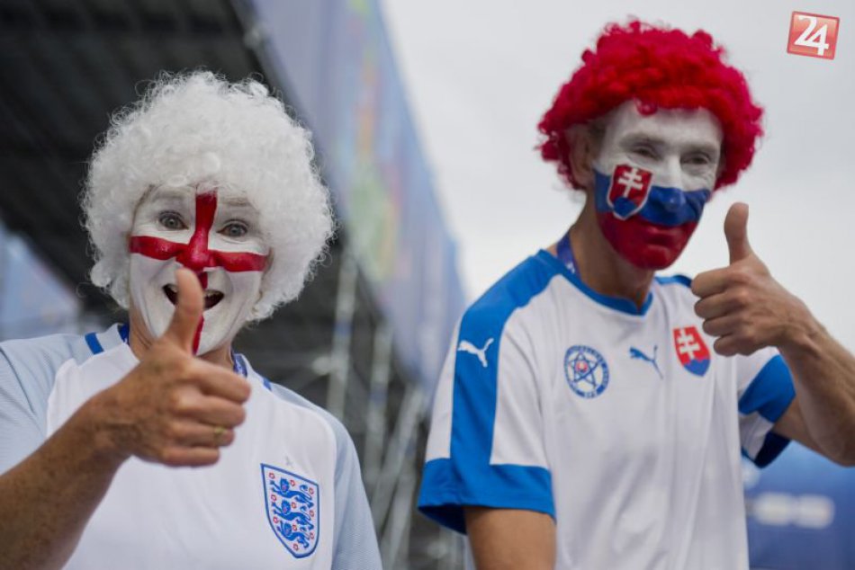 Anglicko vs Slovensko