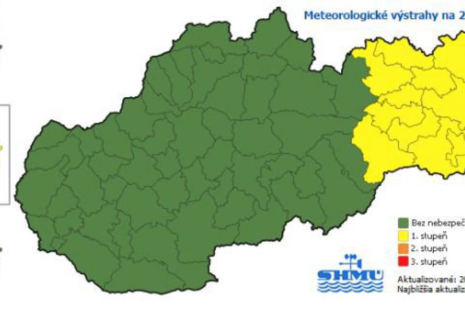 Výstraha pred búrkami