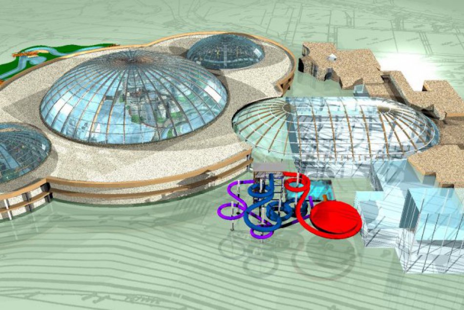 FOTO: Vizualizácie projektu Bystrické more.