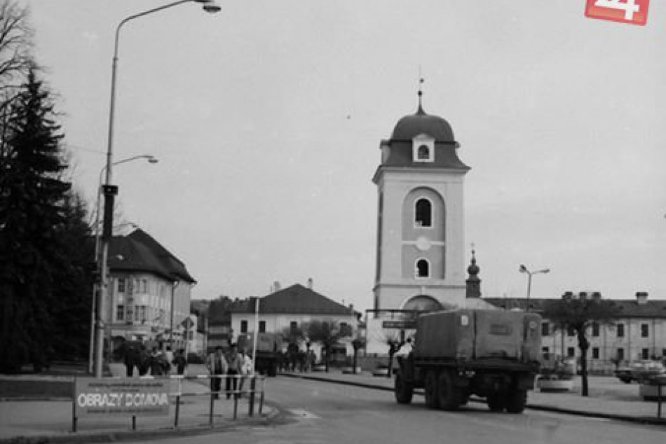 Sovietska armáda opúšťa Brezno v OBRAZOCH