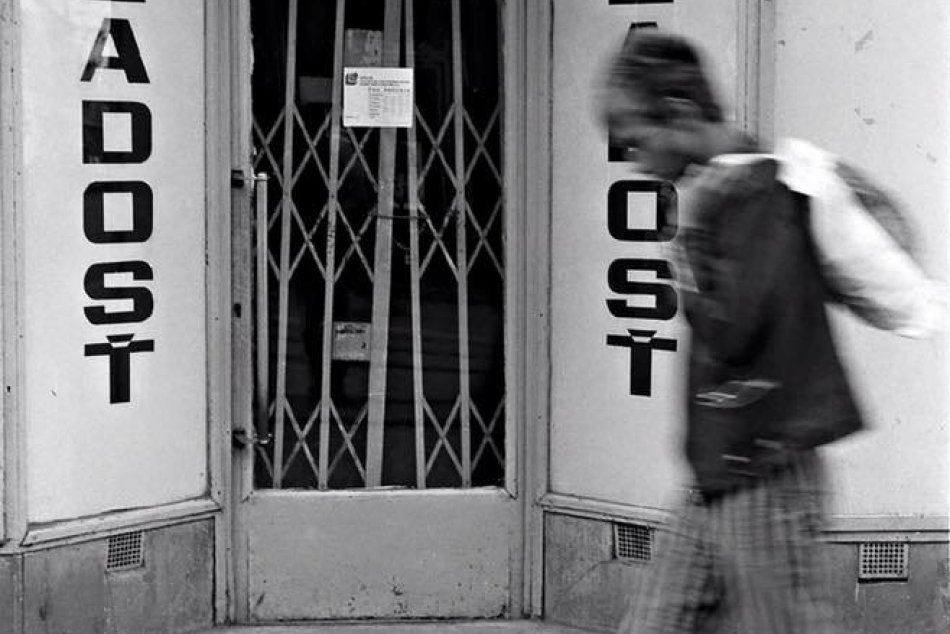 Obchodná ulica v roku 1986