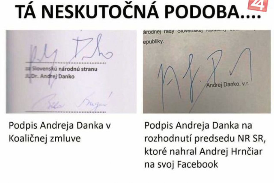 podpis danka