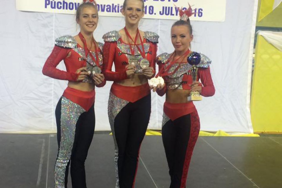 Úspechy Považskej na ME mažoretiek: Súbory Bona a Marija
