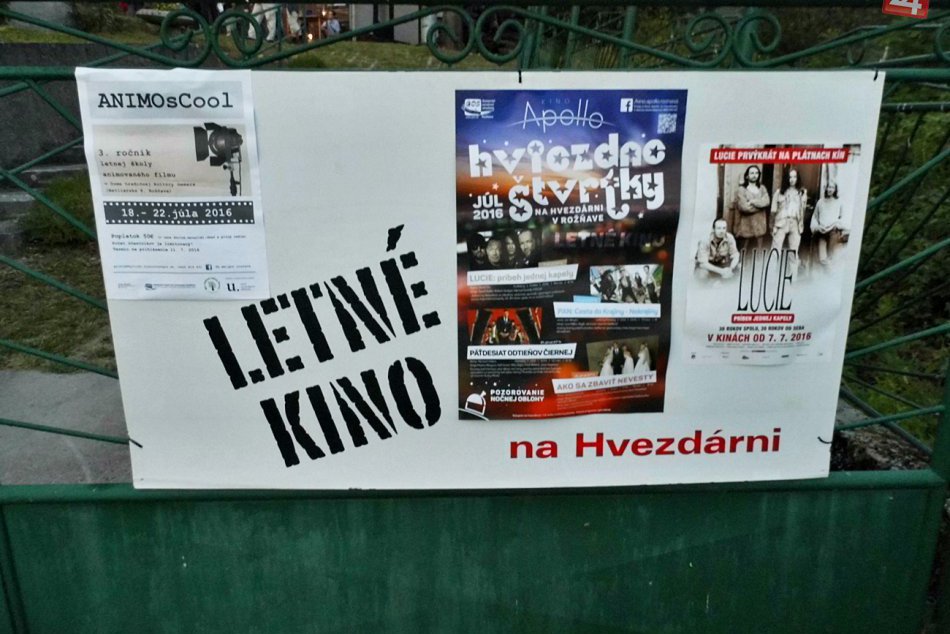 Obrazom: Otvorenie hviezdneho kina v Rožňave