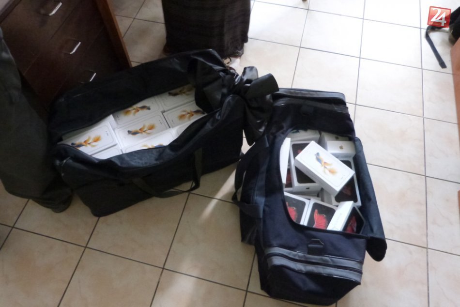 Fotografie zaisteného kontrabandu