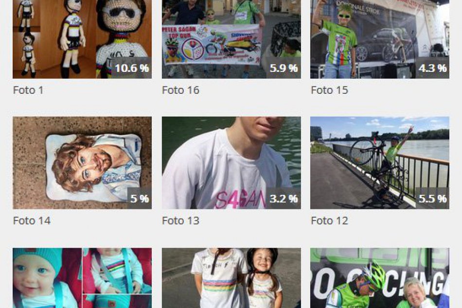 SAGAN - Takto ste hlasovali v 1. kole