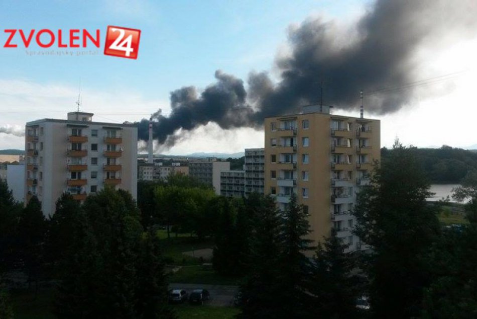 Požiar o Zvolene AKTUÁLNE