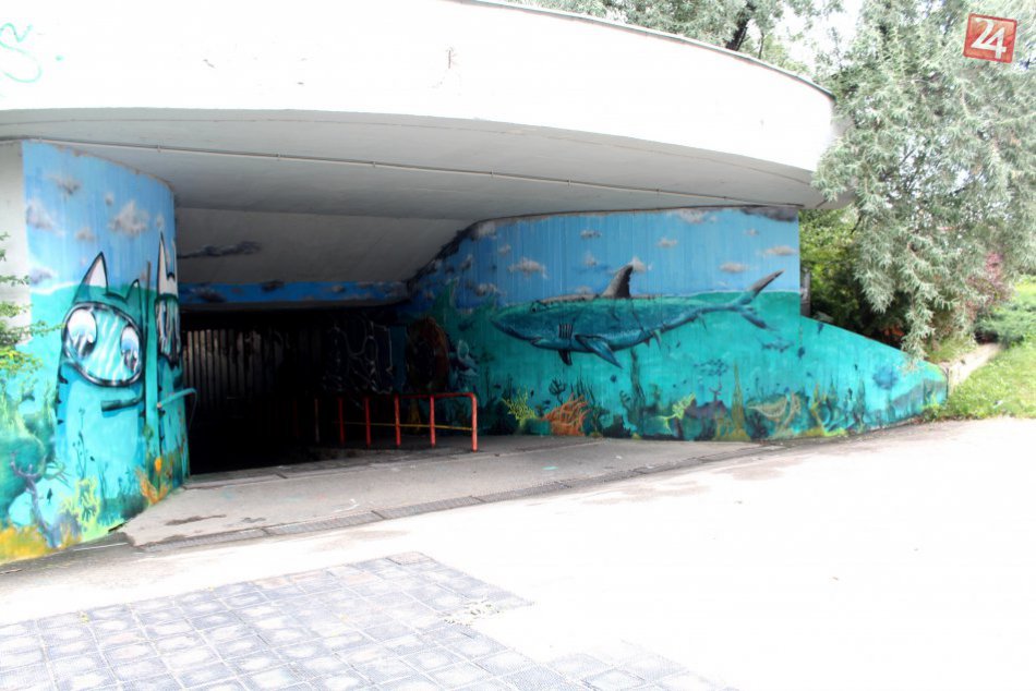 Podchod pri Žilinskej plavárni