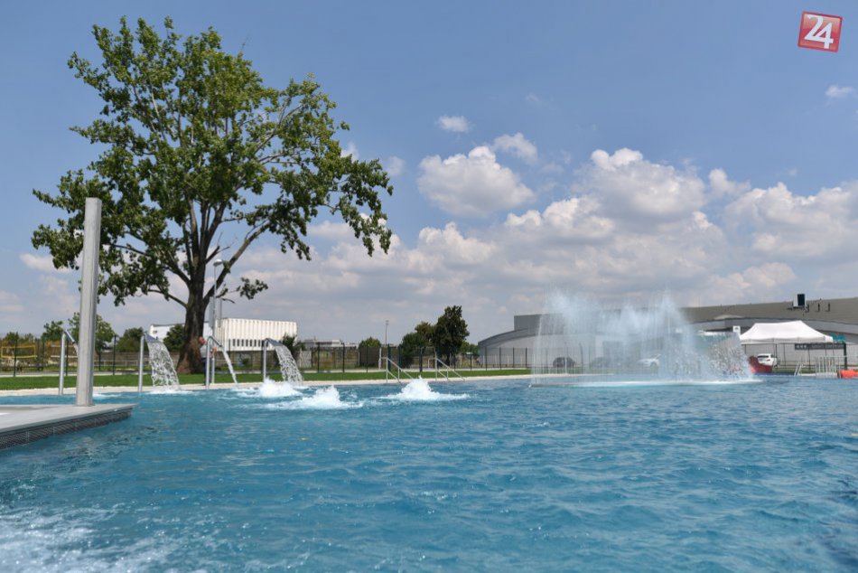 V Trnave vybudovali nové letné kúpalisko: Pozrite si ho v obrazoch