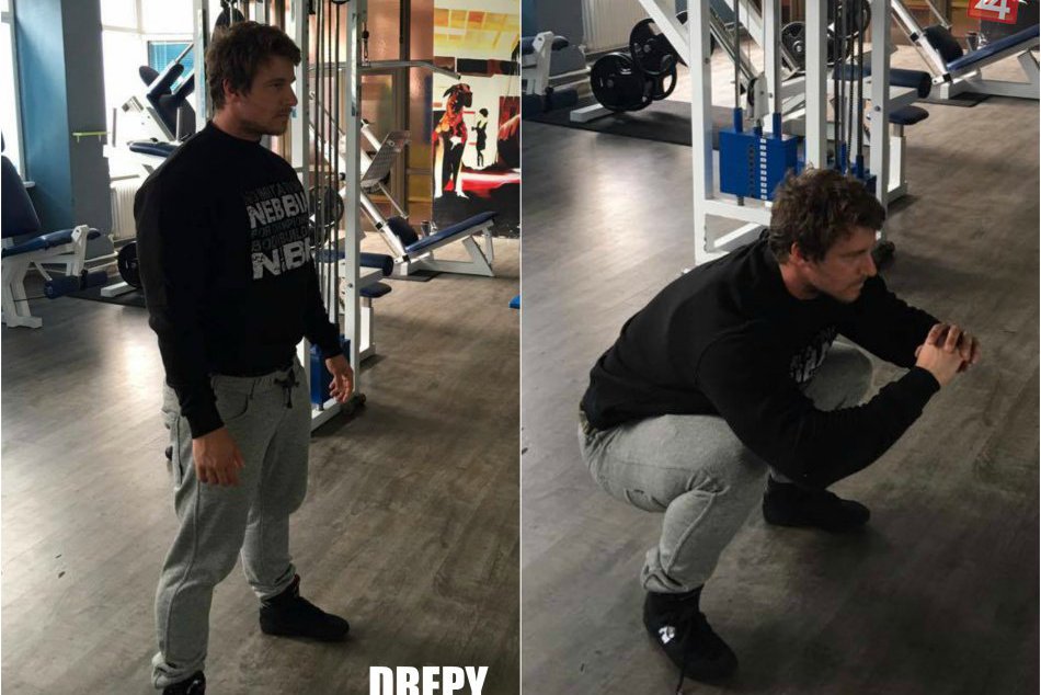 FOTO: Precvičte zadok a nohy s vlastnou váhou