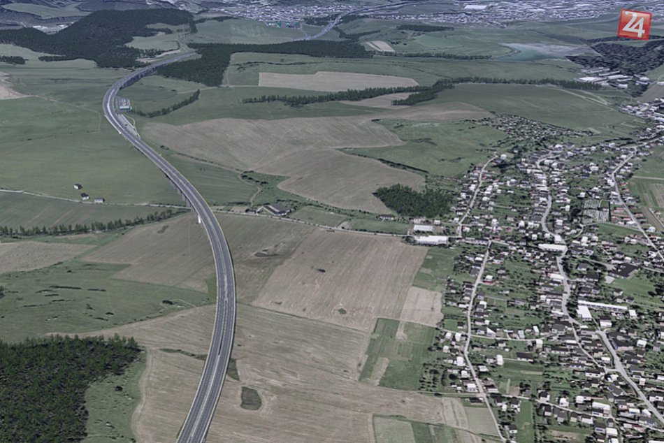 FOTO: Rozostavané diaľničné úseky pri Žiline