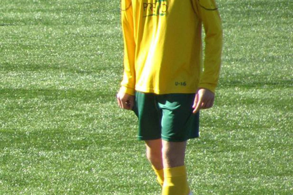 FOTO: Roland Gerebenits, mladý futbalový talent zo Žiliny