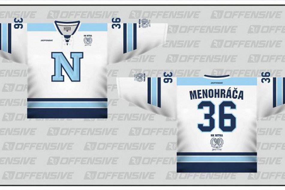 FOTO: HK Nitra si novými dresmi  pripomenie 90. výročie klubu