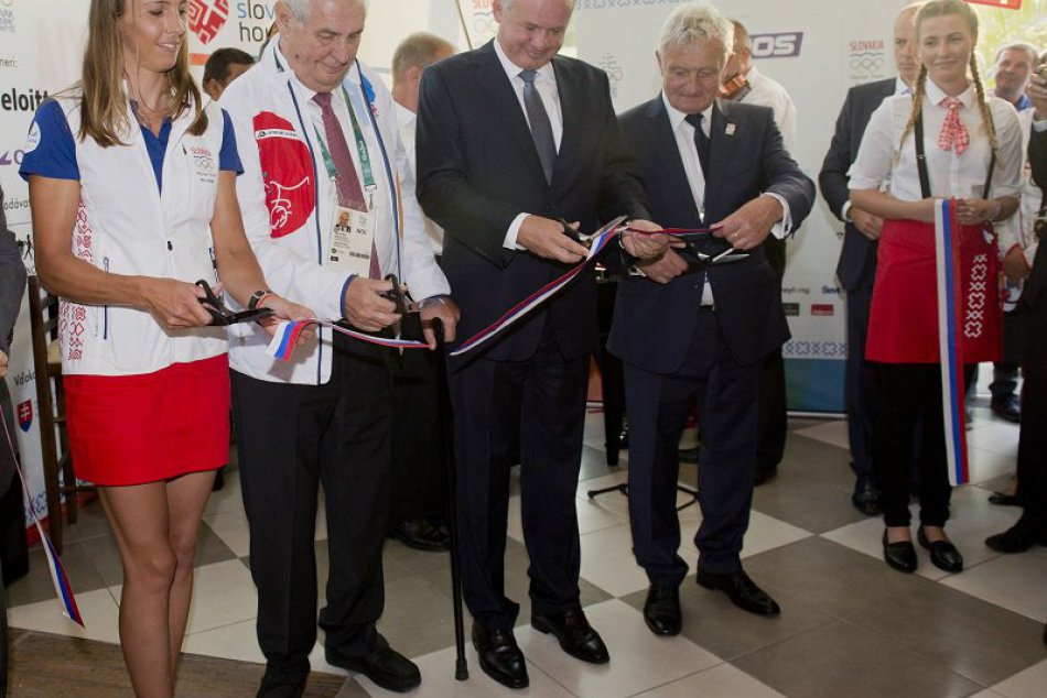 Otvorenie olympijského domu v Rio de Janeiro