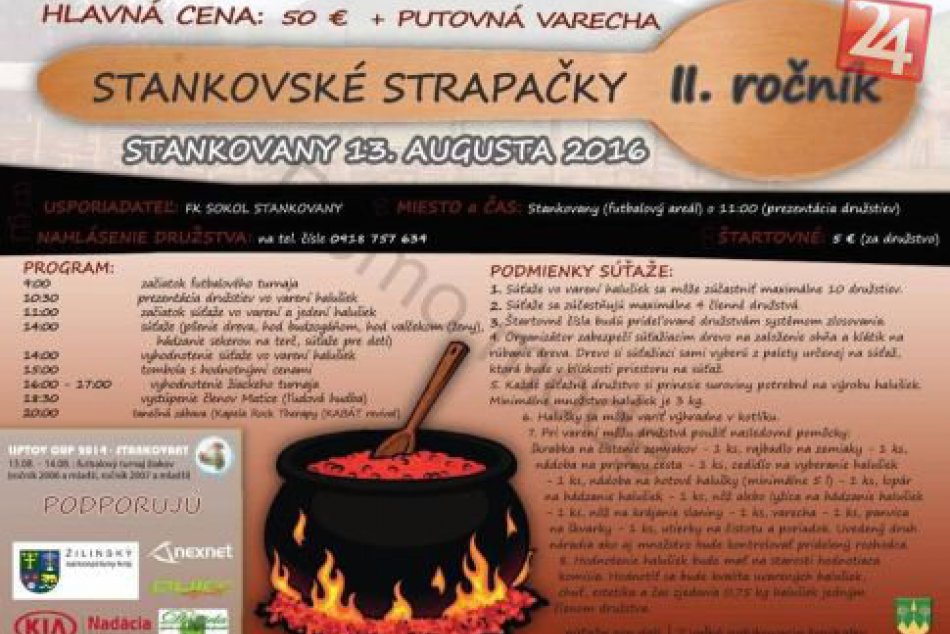 Pochutiť si i zabaviť sa: Liptov cup 2016 a Stankovské strapačky