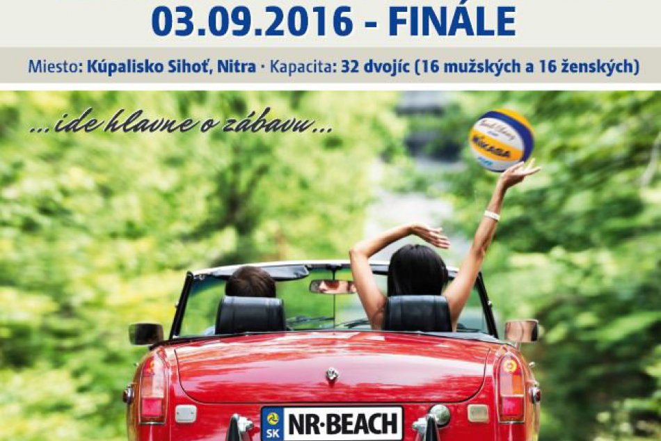 Finále beachvolejbalového leta: Nebude chýbať exhibícia osobností a veľká párty