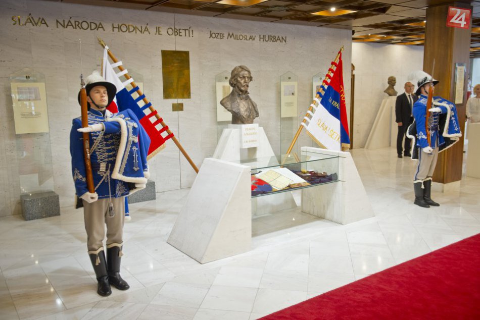 Čestná stráž v parlamente