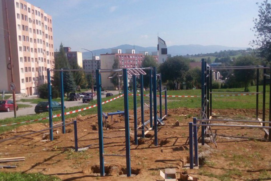 Nové workoutové ihrisko už onedlho na Mazorníkove
