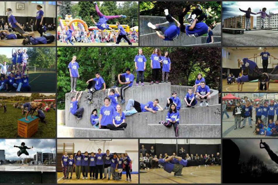 V OBRAZOCH: Kúsky bystrických parkouristov zo Slovak Freerun Family