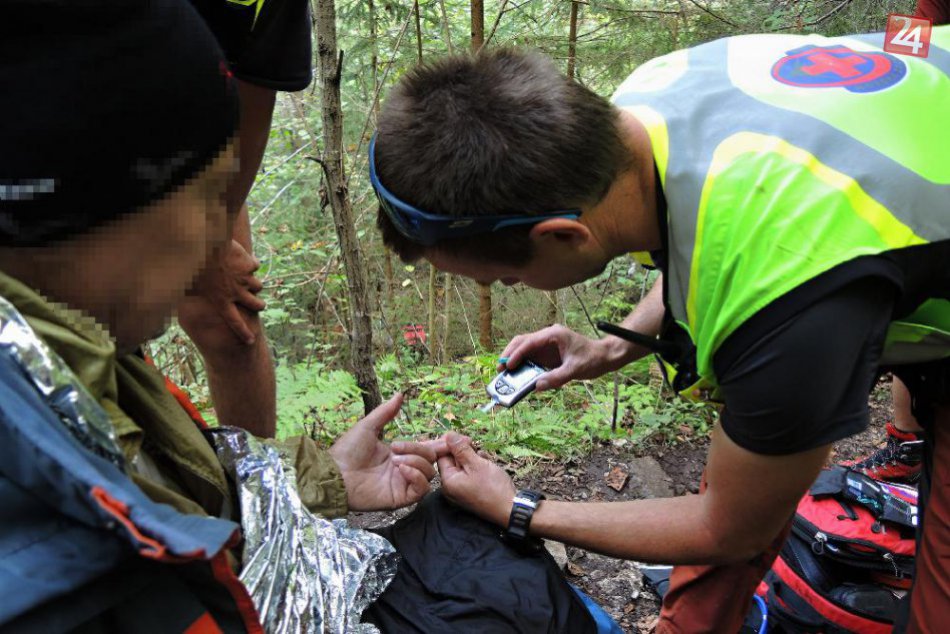 Slovenský raj HZS záchranná akcia september 2016