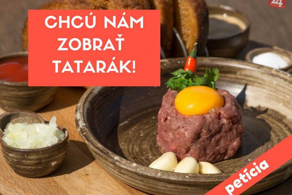 HLASUJTE: Hygienici chcú zakázať predaj „tataráku“. Je to podľa vás dobrý krok?