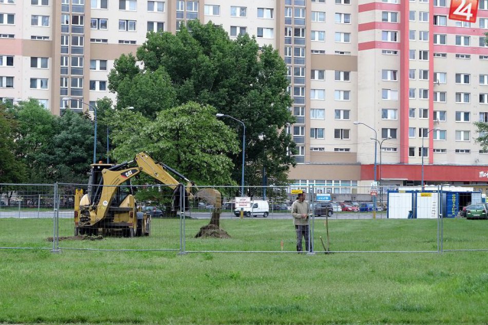 Stavba obchodného reťazca Petržalka