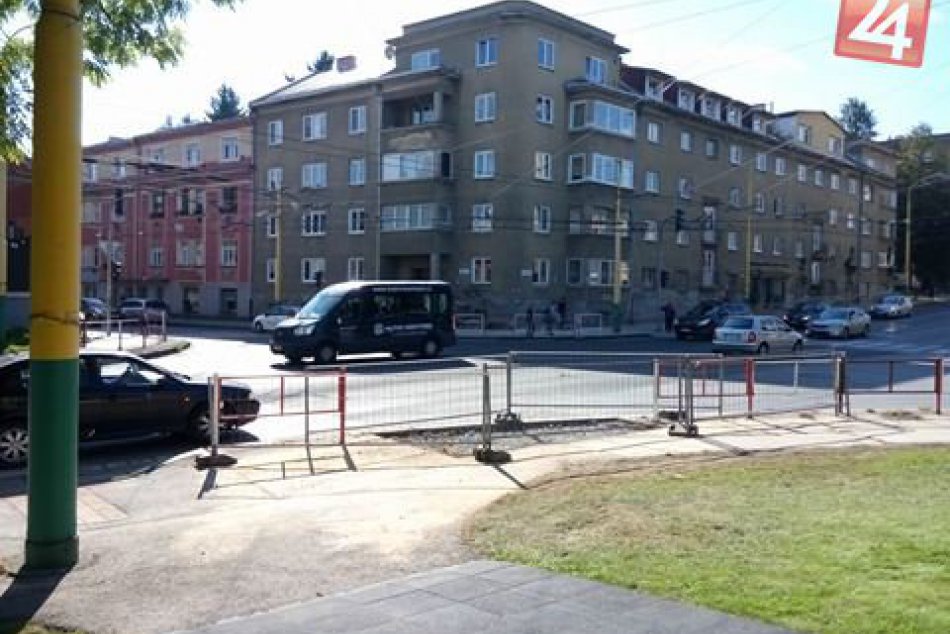 Križovatka Veľká okružná - Vojtecha Spanyola