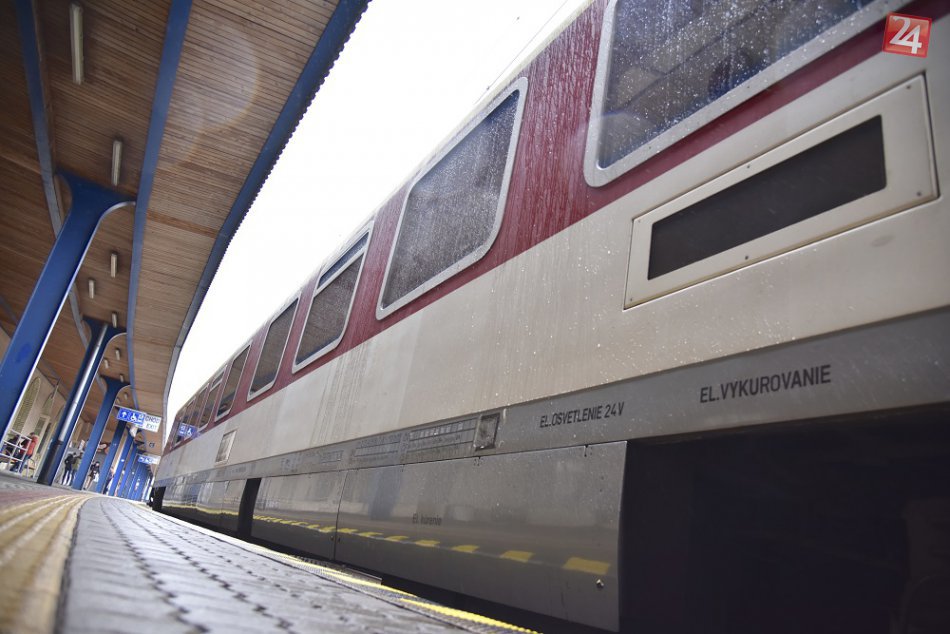 FOTO: IC vlak, ktorý od 11. decembra začne jazdiť medzi Bratislavou a Košicami
