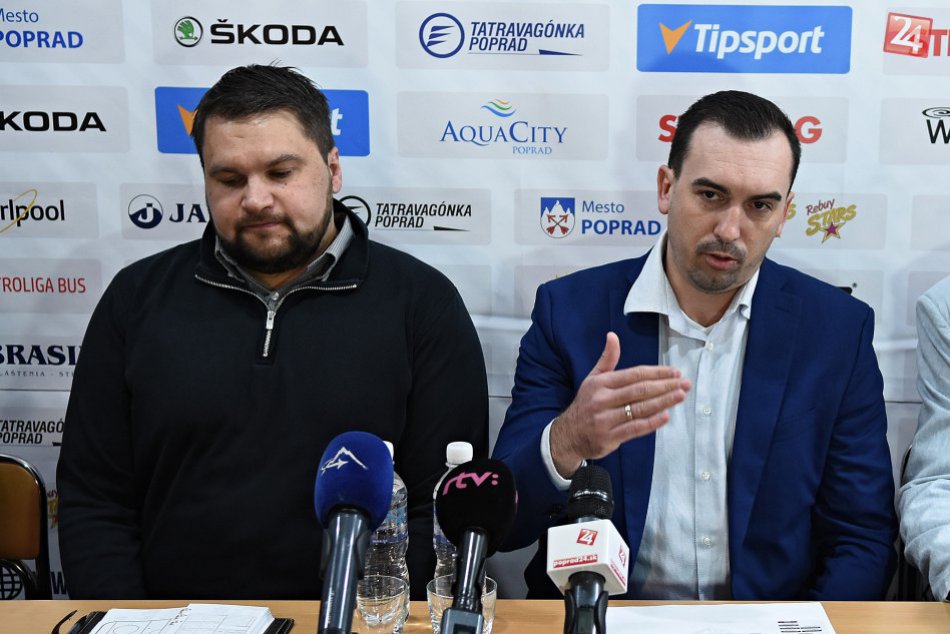 Tlačová konferencia HK Poprad
