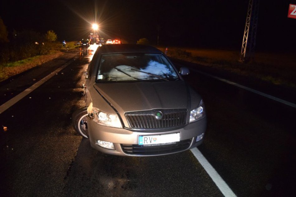 Obrazom: Dopravná nehoda pri Brzotíne