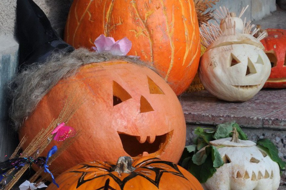 FOTO: Vyrezávané tekvice