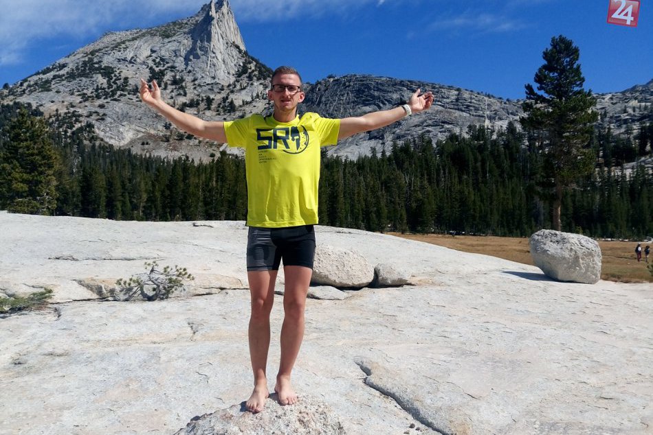 Obrazom: Patrik Milata v Amerike