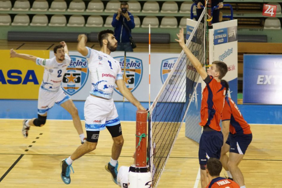 FOTO: VKP SPU Nitra - COP Trenčín 3:0