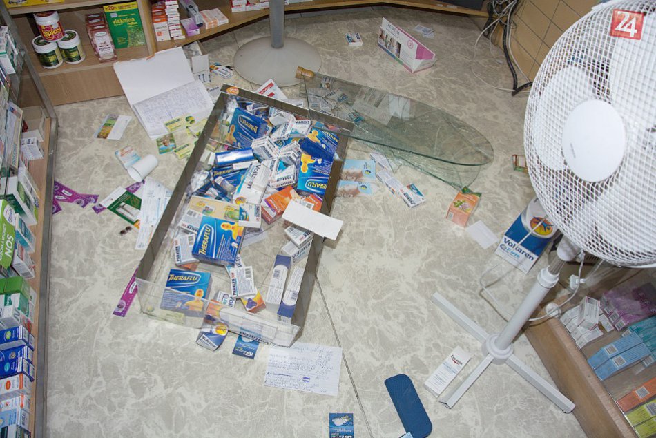 Lekáreň v Považskej Bystrici: Škody po nezvanej návšteve