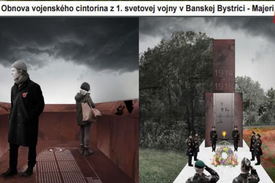 V OBRAZOCH: Víťazný návrh na obnovu cintorína z 1.svetovej vojny